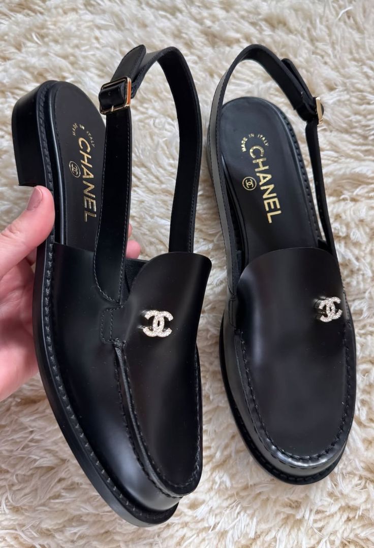 Mocassins slingback chanel